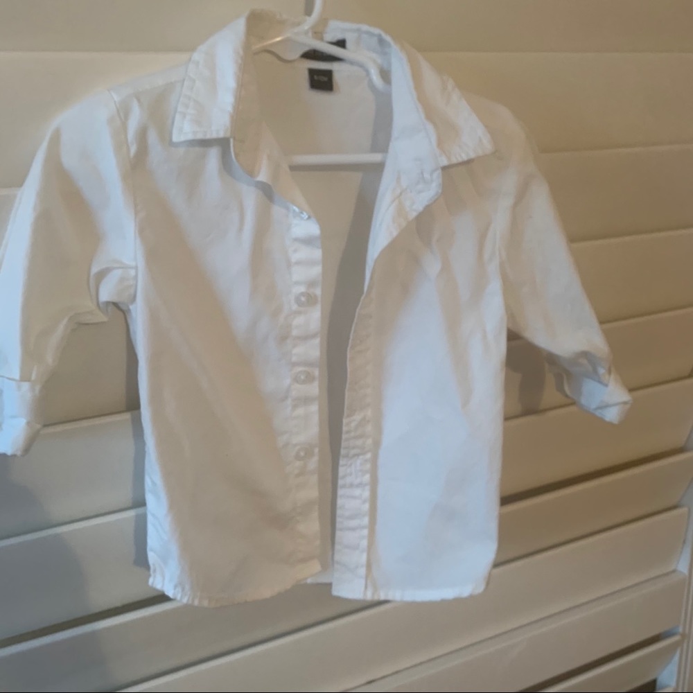 Born to Love White Button Up Shirt